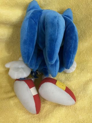 Rare Sega Sonic The Hedgehog Japan Sanei 12” Plush 3