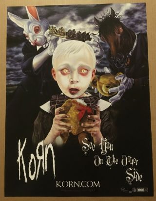 Korn Rare 2005 Promo Poster For See You Other Cd Never Displayed 18x24 Usa