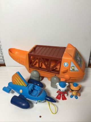 Rare Fisher Price Octonauts Toys Gup G & Gup R Kwazii Rescue Vehicle 2014 Mattel