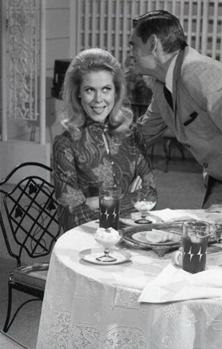 Elizabeth Montgomery Sticks Out Tongue Bewitched Rare 1967 Abc Tv Photo Negative