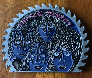 Kiss Challenge Coin Rare 1/100 Creatures Eric Carr Heavy Physical Security Rare