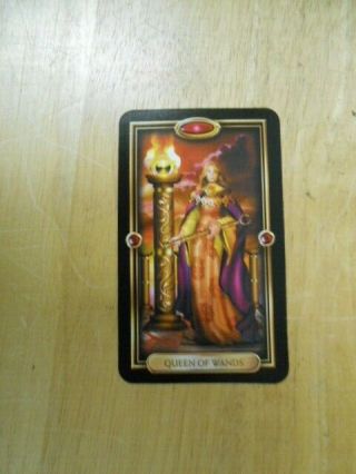 Supernatural Television Series Prop - Queen Of Wands Tarot Card