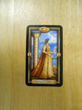Supernatural Television Series Prop - Queen Of Cups Tarot Card