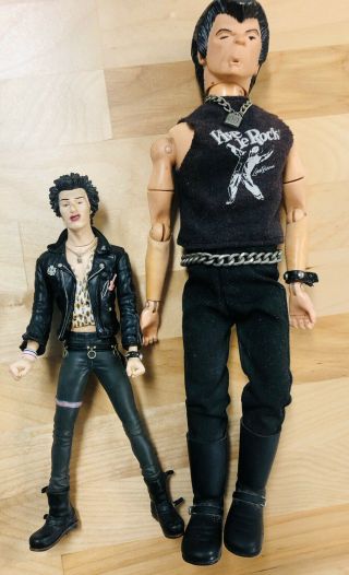 Rare Sid Vicious Action Figures Sex Pistols Dolls