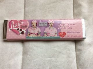 Rare I Love Lucy Chocolate Candy Bar - Lucy’s Chocolate Factory Last One