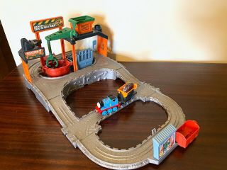 Thomas & Friends Take - Along - N - Play Set,  Sodor Iron,  Complete,  Fisher Price