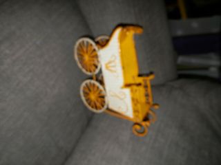 Antique Marklin pram doll carriage buggy German toy 6