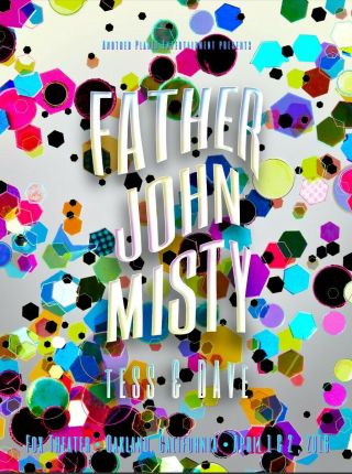 Father John Misty 18 " X 24 " Concert Poster - Fox Theater,  Oakland Ca