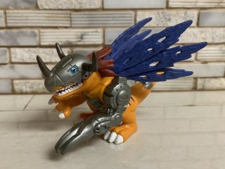 1999 Bandai Digimon 2 " Metalgreymon Action Feature Toy Figure Japan Rare Monster