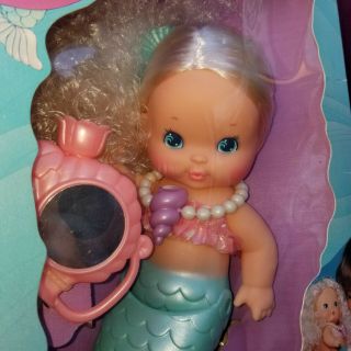 Vintage NIB 1985 Princess Sweet Sea Mermaid Doll Tomy Inflatable Seahorse HTF 4