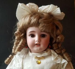 Antique Simon Halbig Cm Bergman Bisque Head 22 " Doll,  Antique Clothing