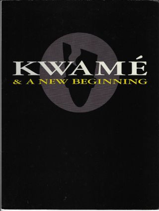 Kwame & A Beginning " Nastee " Golden Age Hip Hop Press Kit 1992