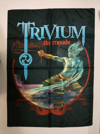 Trivium 2006 Textile Poster Flag Heavy Metal Band The Crusade