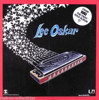 War Lee Oskar 1976 Self Titled Solo Album Promo Poster