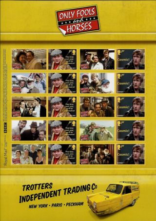 Gb 2021 Only Fools And Horses Collector Smiler Sheet Ls131