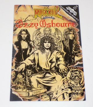 Ozzy Osbourne Part 2 Comic 29 Rock N Roll Revolutionary Comics Randy Rhoads