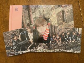 Kpop - Bts You Never Walk Alone Album - Photo Book,  Photo Cards,  Cd.