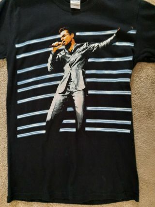 George Michael 25 Live Tour T - shirt 2008 FINAL 2 on reverse Size S Unworn 2