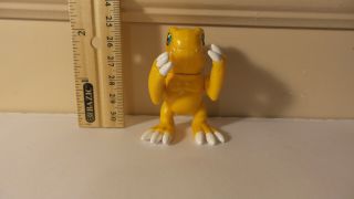 Bandai Digimon Figure 1 Agumon 2.  5 Inches Tall Japan Version 1999 Loose