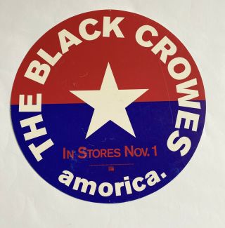 The Black Crows,  Amorica Record Store Promotional Ad,  Poster,  1994