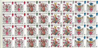 Gb - 1984 -  College Of Arms  - Sg 1236/39 - Mnh - Blocks Of 8