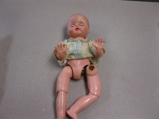 Vintage Uneeda Doll 16 " Jointed Baby Doll