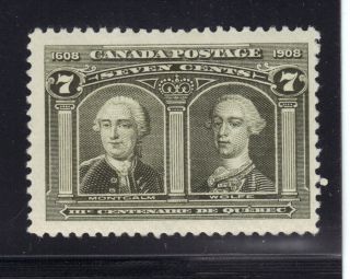 Canada Stamp 100 Quebec Tercentenary Hinged Og -