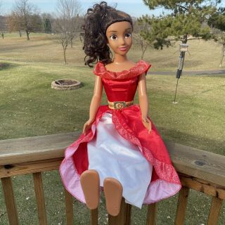 Disney My Size Doll Princess Elena Of Avalor 38 " Life Size W/ Dress