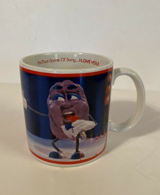 Vintage 1987 Applause The California Raisins Photo Mug Mib Collectible Mug