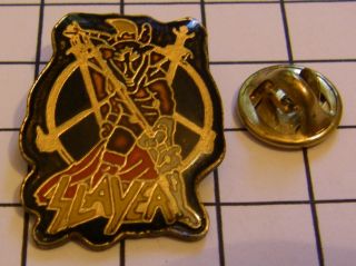Slayer Show No Mercy Vintage Pin Badge