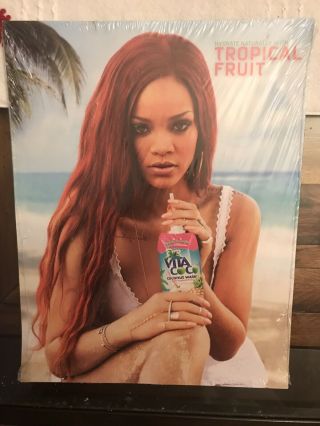 Pack/20 Rihanna Vita Coco 8.  5x11 Promo Pictures (circa 2012 - Originals)