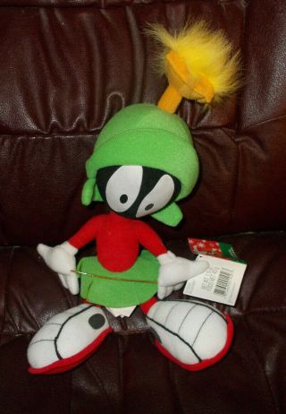 Wb Looney Tunes Marvin The Martian 14 " Plush Stuffed Animal Toy