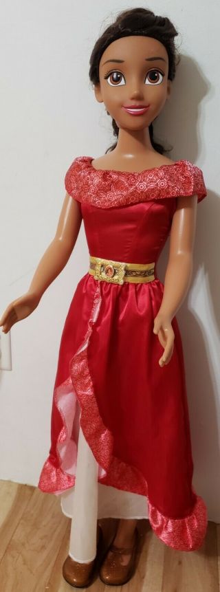 Disney My Size Doll Princess Elena Of Avalor 38 " Life Size Barbie Type Doll