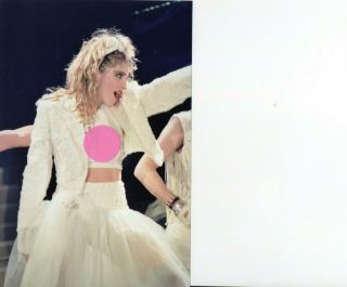 Madonna Virgin Tour 12 - 4x6 Color Concert Photo Set 73a