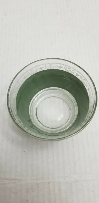JEANETTE GLASS “HELLENIC” GREEN WEDGEWOOD VINTAGE small BOWL NO FLAWS 2