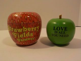 N Beatles Strawberry Fields Forever Trinket Box All You Need Is Love Apple