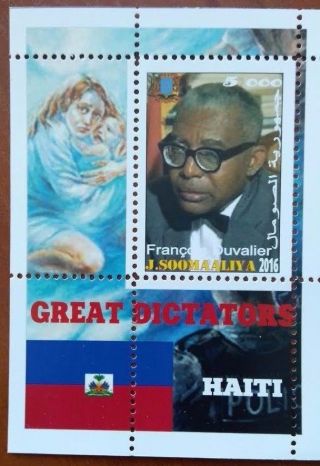 Somalia 2016 The Great Dictators Of The World Haiti Francos Duvalier