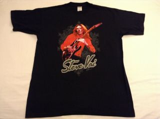 Steve Vai Black T - Shirt Size Large