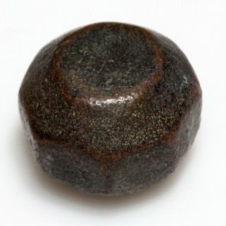 CIRCA 500 - 700 AD ANCIENT BYZANTINE BRONZE TRADE WEIGHT - 27.  47 grams 3
