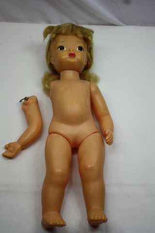 Early Terri Lee Doll Painted Hard Plastic C1940 