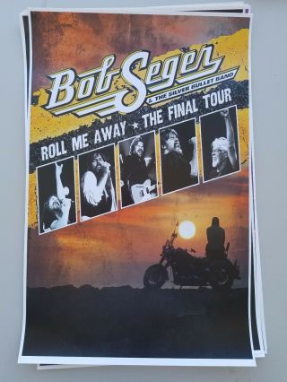 Bob Seger 11x17 Final Tour Promo Concert Poster Tickets
