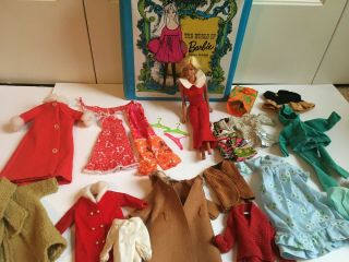 Vintage 1968 World Of Barbie Doll Case W 1966 Barbie And Clothes