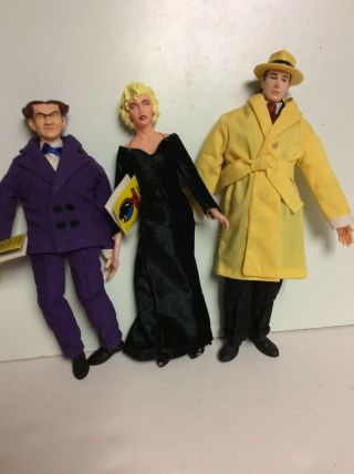 Vintage 1990 Applause Dick Tracy & Madonna Breathless Mahoney Doll,  Flat Top