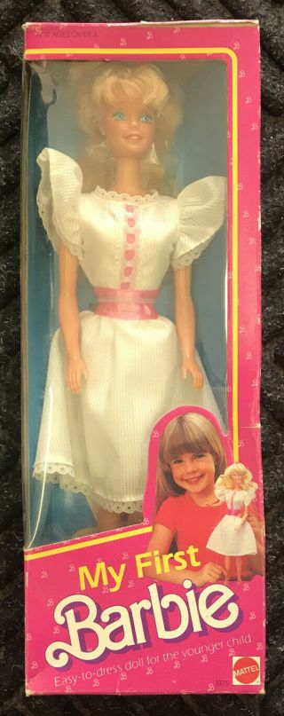 Vintage1984 My First Barbie Doll 1875 Mattel
