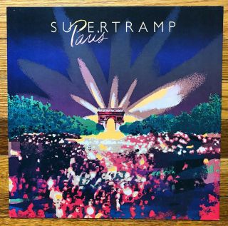 Supertramp Paris,  Brother Where.  Rare Promo 12 X 12 Poster Flats