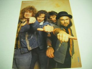 Slade Vintage Uk Mag Full Pg.  Frameable Poster Advt Fingers And Thumbs