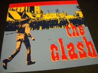 The Clash 2 - Sided Black Market Clash Record Company Promo Advertisement