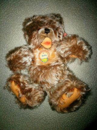 Steiff Zotty Bear - Mohair,  Jointed,  Tag On Front 11 ",