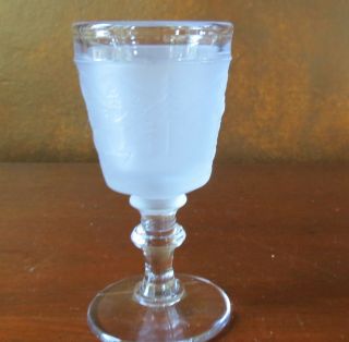 Lg Wright Glass Westward Ho 4 3/8” Wine Goblet (s)