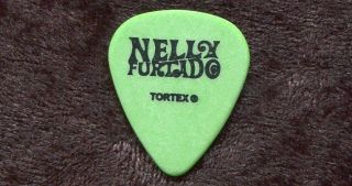Nelly Furtado 2007 Loose Tour Guitar Pick Custom Concert Stage Pick